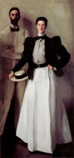 John Singer Sargent  - Bilder Gemälde - Mr. and Mrs. Isaac Newton Phelps Stroke