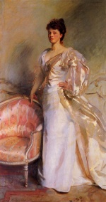 John Singer Sargent  - Peintures - Mme George Swinton