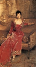 John Singer Sargent  - paintings - Mrs. Hugh Hammersley