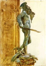John Singer Sargent  - Bilder Gemälde - Perseus Florence