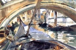 John Singer Sargent  - Bilder Gemälde - Rio de Santa Maria Formosa