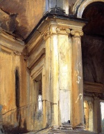 John Singer Sargent  - paintings - Roman Architecture