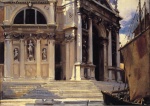 John Singer Sargent  - paintings - Santa Maria della Salute
