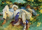 John Singer Sargent  - paintings - Siesta