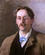 John Singer Sargent  - Bilder Gemälde - Sir Edmund Gosse