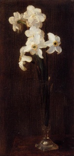 Henri Fantin Latour  - Peintures - Fleurs