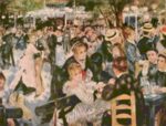 Pierre Auguste Renoir  - paintings - The Ball at the Moulin de la Galette