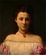 Henri Fantin Latour  - paintings - Mademoiselle de Fitz James