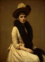 Henri Fantin Latour  - Bilder Gemälde - Portrait of Sonia