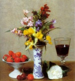 Henri Fantin Latour  - Peintures - Nature morte