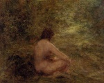 Henri Fantin Latour  - Bilder Gemälde - The Bathers