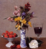 Henri Fantin Latour  - paintings - (Still Life) The Bethrothal