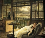 James Jacques Joseph Tissot - paintings - A Passing Storm