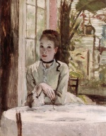 James Jacques Joseph Tissot  - paintings - A Women in an elegant Interior