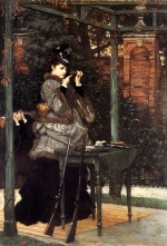 James Jacques Joseph Tissot  - paintings - At the Rifle Range