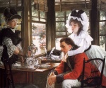 James Jacques Joseph Tissot - Bilder Gemälde - Bad News