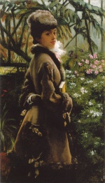 James Jacques Joseph Tissot  - paintings - Dans la serre