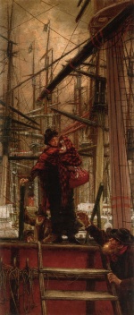 James Jacques Joseph Tissot  - paintings - Emigrants
