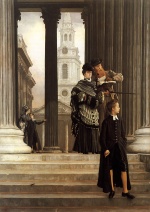 James Jacques Joseph Tissot  - paintings - London Visitors