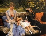 James Jacques Joseph Tissot  - paintings - Quiet