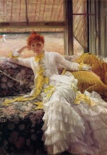 James Jacques Joseph Tissot  - paintings - Seaside