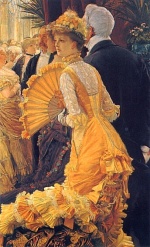 James Jacques Joseph Tissot  - Bilder Gemälde - The Ball