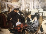 James Jacques Joseph Tissot  - Bilder Gemälde - The Last Evening