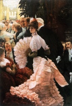 James Jacques Joseph Tissot  - Bilder Gemälde - The Political Lady