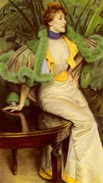 James Jacques Joseph Tissot  - Bilder Gemälde - The Princesse de Broglie