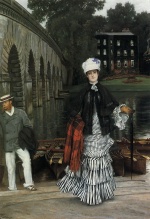 James Jacques Joseph Tissot  - Bilder Gemälde - The Retourn from the Boating Trip