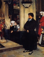 James Jacques Joseph Tissot  - Bilder Gemälde - During the Service