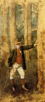 James Jacques Joseph Tissot  - Bilder Gemälde - Selbstportrait