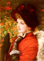 James Jacques Joseph Tissot  - paintings - Type of Beauty