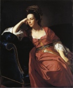 John Singleton Copley  - Peintures - Mme Thomas Gage Margaret Kemple