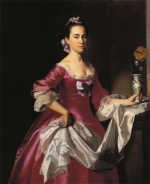 John Singleton Copley  - Peintures - Mme George Watson Elizabeth Oliver