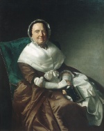 John Singleton Copley  - paintings - Mrs. Sylvanus Boume