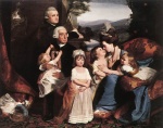 John Singleton Copley  - Bilder Gemälde - The Copley Family