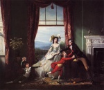 John Singleton Copley  - Peintures - La famille Stillwell