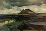 Jean Baptiste Camille Corot  - Bilder Gemälde - La Monta Soratec
