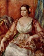 Pierre Auguste Renoir  - Bilder Gemälde - Portrait der Tilla Durieux