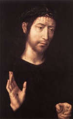 Hans Memling - paintings - Man of Sorrows