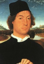 Hans Memling - Bilder Gemälde - Portrait eines jungen Mannes