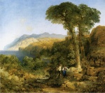 Thomas Moran - Bilder Gemälde - Amalfi Coast