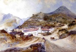 Thomas Moran - Peintures - Angangueo, Mexique