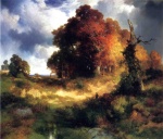 Thomas Moran - Bilder Gemälde - Herbst