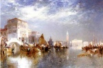 Thomas Moran  - Bilder Gemälde - Glorious Venice