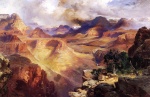 Thomas  Moran  - Peintures - Grand Canyon