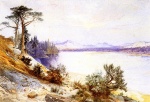 Thomas  Moran  - Peintures - Début de la rivière Yellowstone