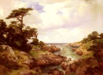 Thomas Moran  - Peintures - Côte de Monterey 