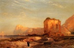 Thomas  Moran  - paintings - Temple of Venus Castle of Baiae